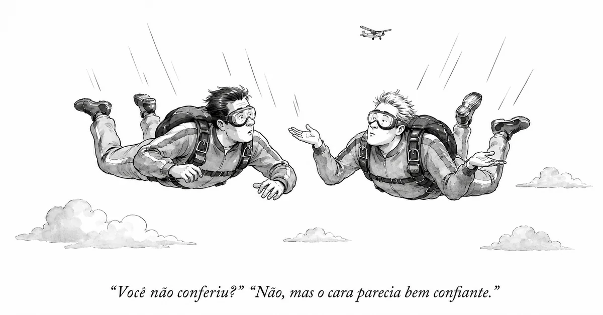 O problema não é a IA errar